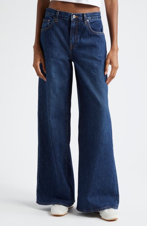 TWP Tiny Dancer High Waist Wide Leg Jeans in Dark Wash 