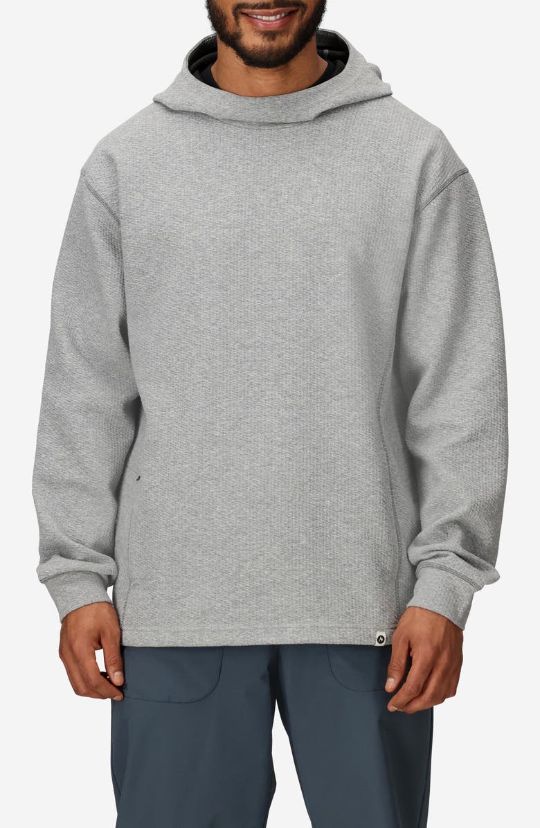 Marmot Ridge Tech Hoodie, Main, color, Grey Heather