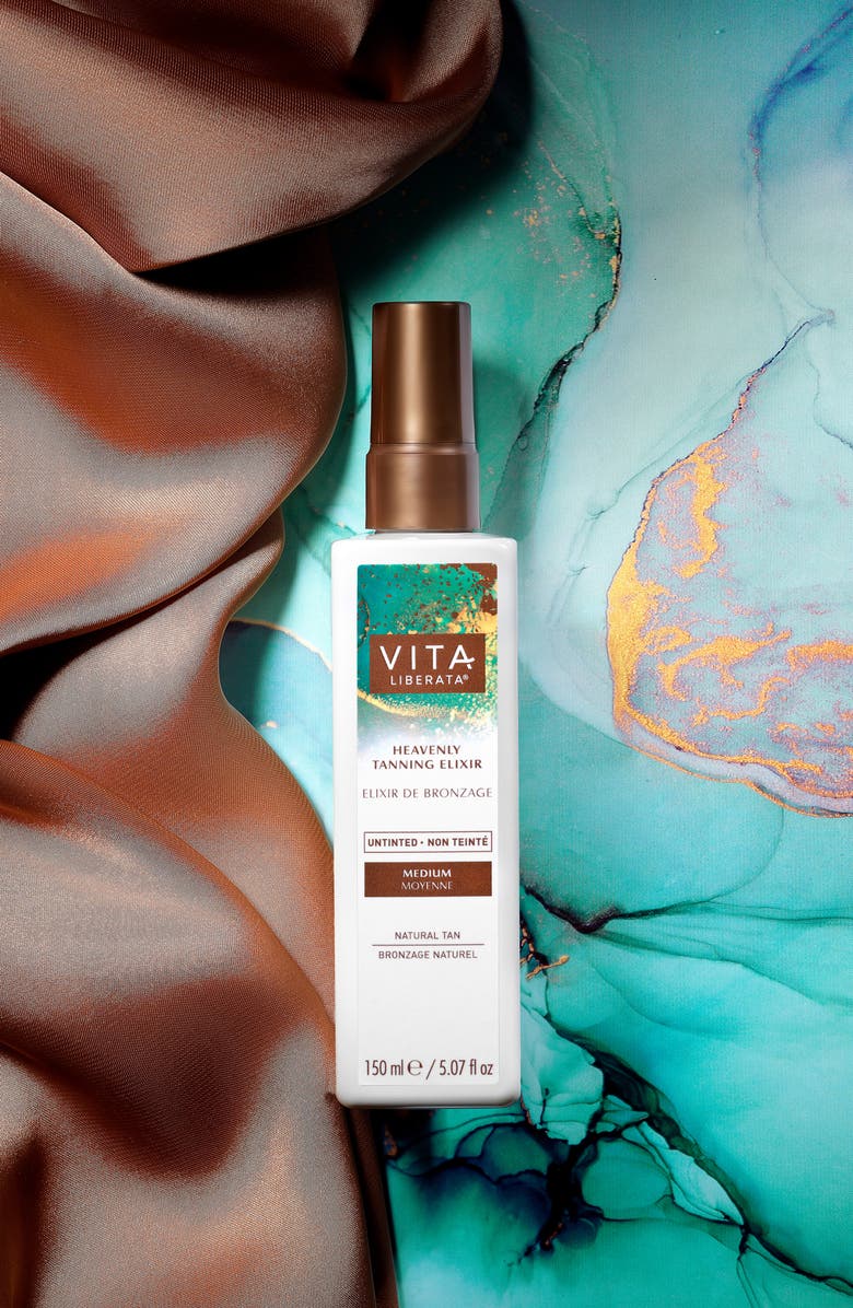 VITA LIBERATA Heavenly Untinted Tanning Elixir, Alternate, color, 