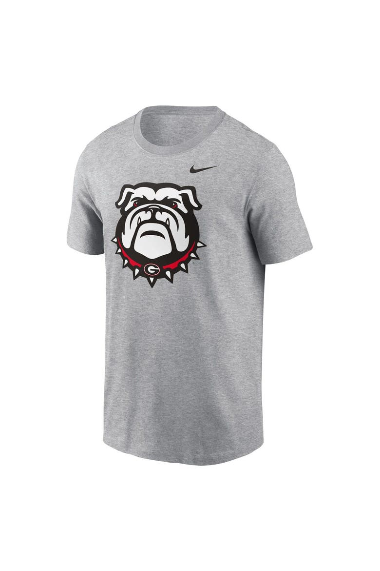 Men's Nike Heather Gray Georgia Bulldogs Primetime Alternate Logo T-Shirt, Alternate, color, Heather Gray