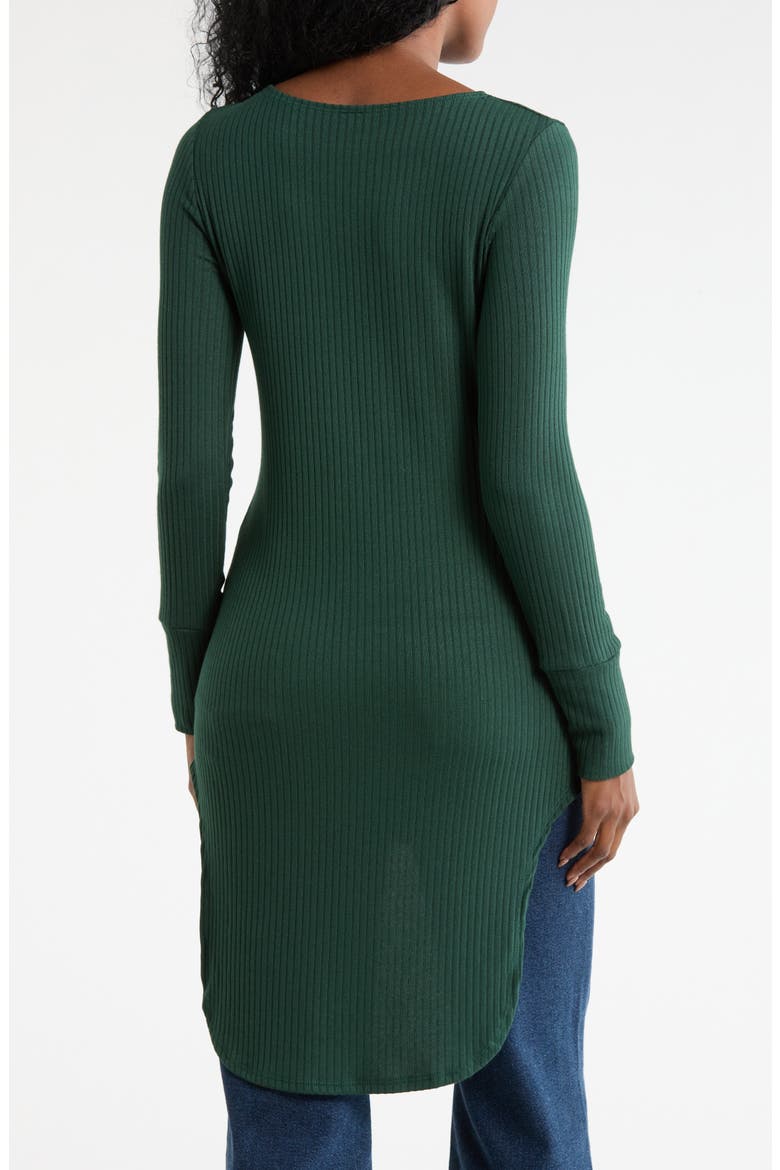 Boat Neck High Low Sweater, Alternate, color, AVENTURINE