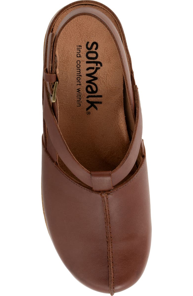 SoftWalk<sup>®</sup> Arica Slingback Clog, Alternate, color, Brown