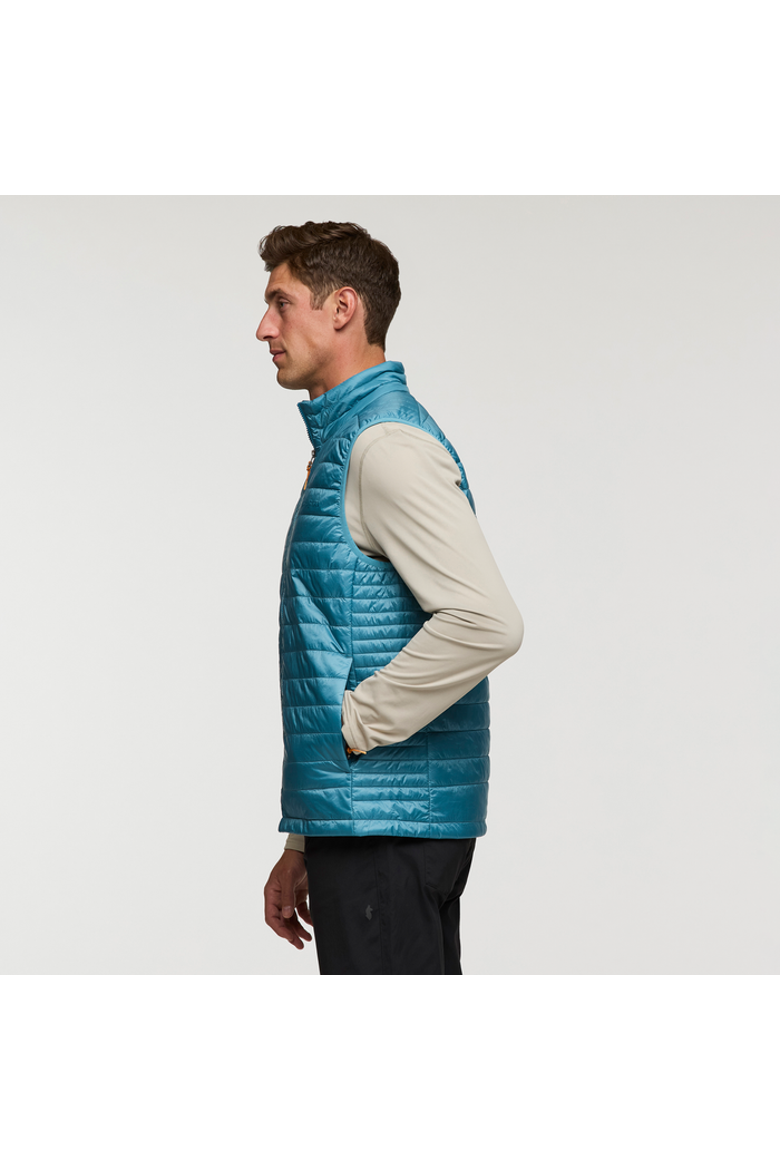 Capa Insulated Vest - Men's, Alternate, color, Drizzle
