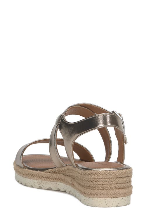 Lucky Brand Women's Trianna Strappy Espadrille Wedge Sandals In Constellatio
