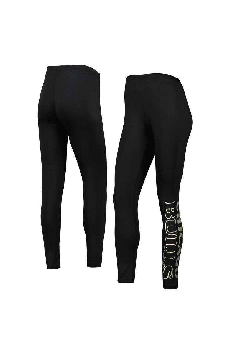 G-III 4HER BY CARL BANKS Women's G-III 4Her by Carl Banks Black Chicago Bulls Stadium Leggings, Alternate, color, 