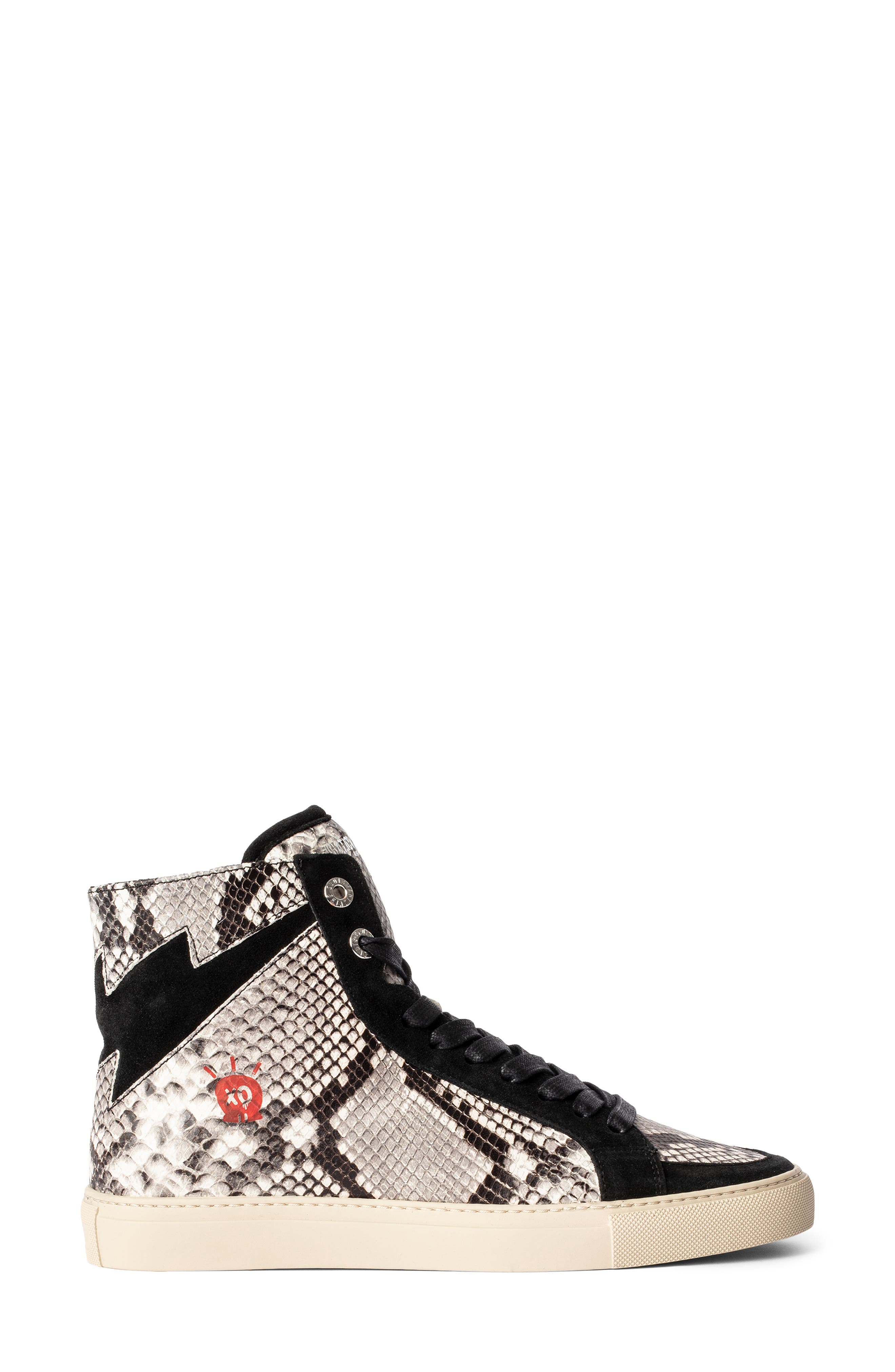 Zadig & Voltaire ZV1747 Flash High Top Sneaker, Main, color, 