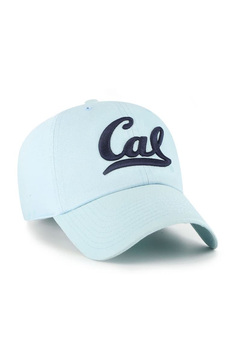 '47 Men's '47 Powder Blue Cal Bears Clean Up Adjustable Hat, Alternate, color, 