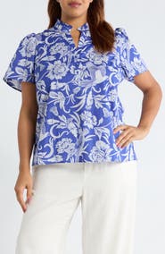 SUGARLIPS Mixed Print Cotton Top