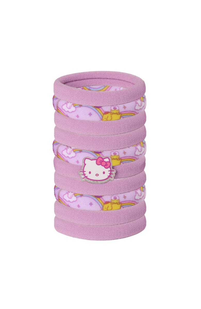 Hello Kitty Hair Ties in Bulk 50 Pieces Sanrio Hair Accessories, Alternate, color, Multicolored