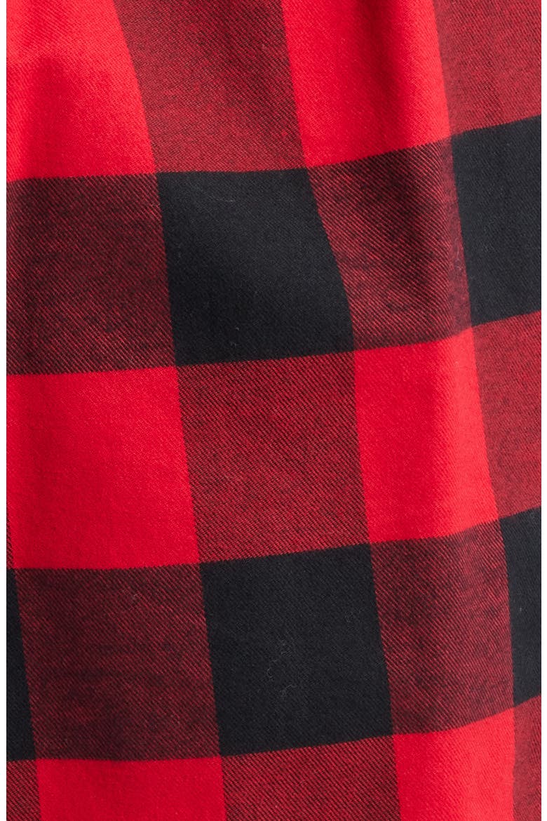 Yarn-Dyed Cotton Boxers, Alternate, color, RED POLO BLACK BUFFALO