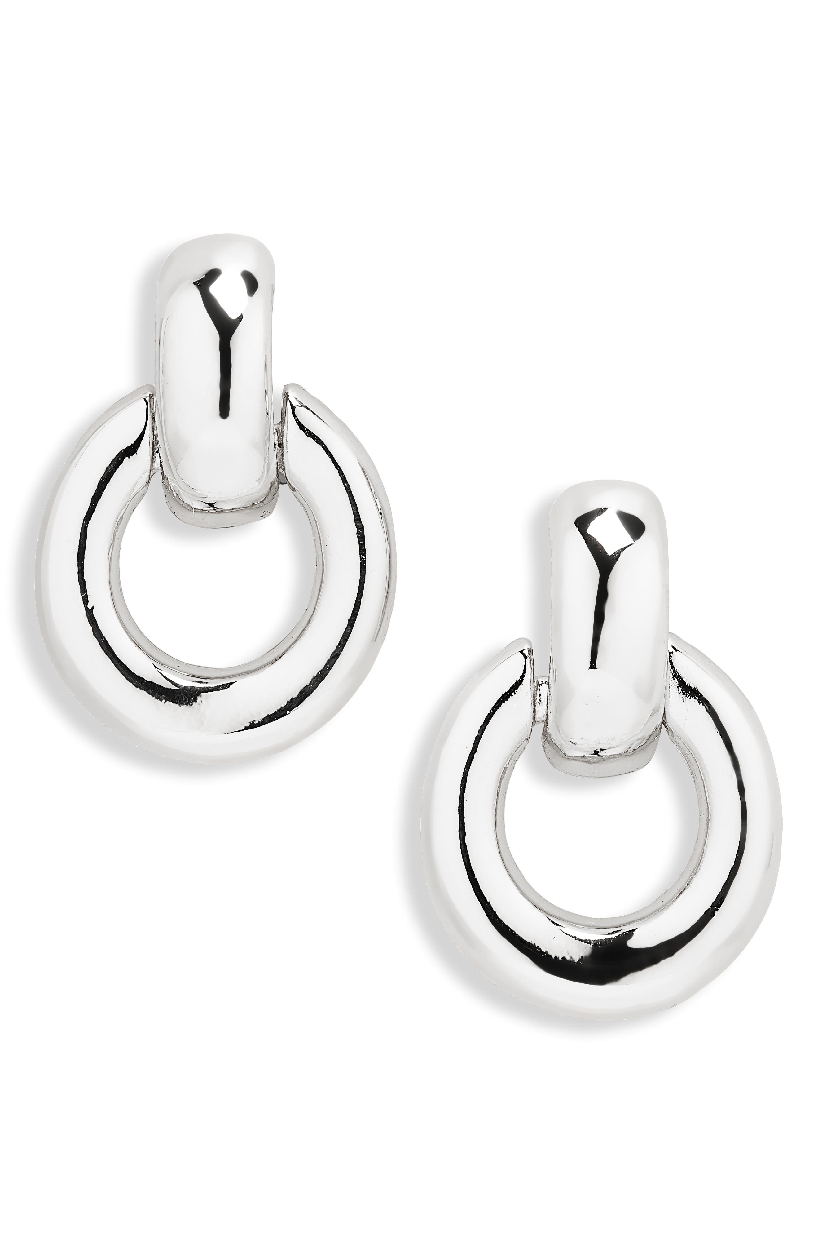 NORDSTROM RACK Demi Fine Doorknocker Drop Earrings