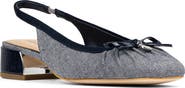 Donald Pliner Dara Slingback Square Toe Pump