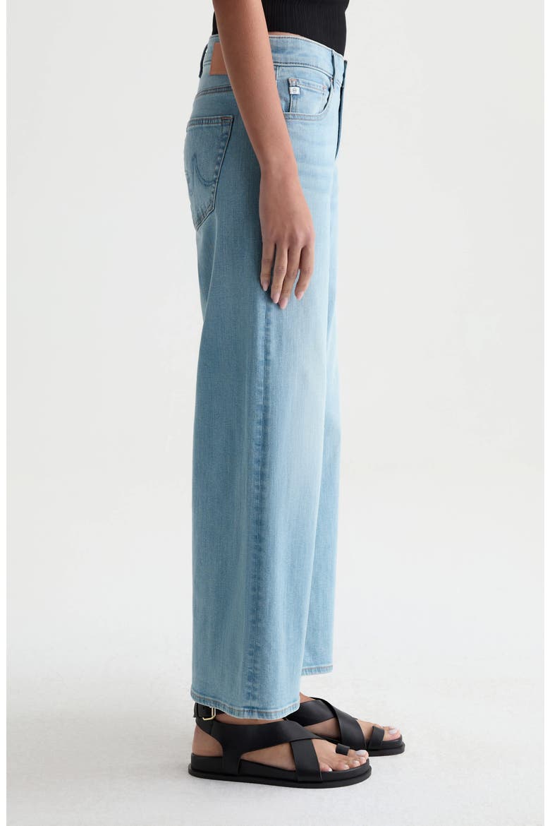 Saige Ankle Wide Leg Jeans, Alternate, color, BRIX