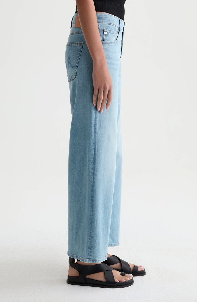 AG Saige Ankle Wide Leg Jeans, Alternate, color, Brix