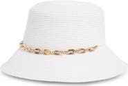 Nine West Chain Trim Hat