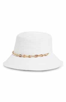 Nine West Chain Trim Hat