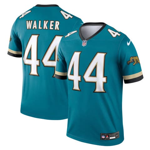 Men's Nike Travon Walker Teal Jacksonville Jaguars Prowler Throwback Legend Jersey