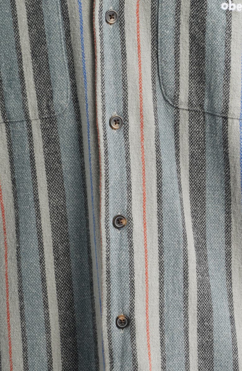 Obey Willard Long Sleeve Camp Shirt, Alternate, color, 