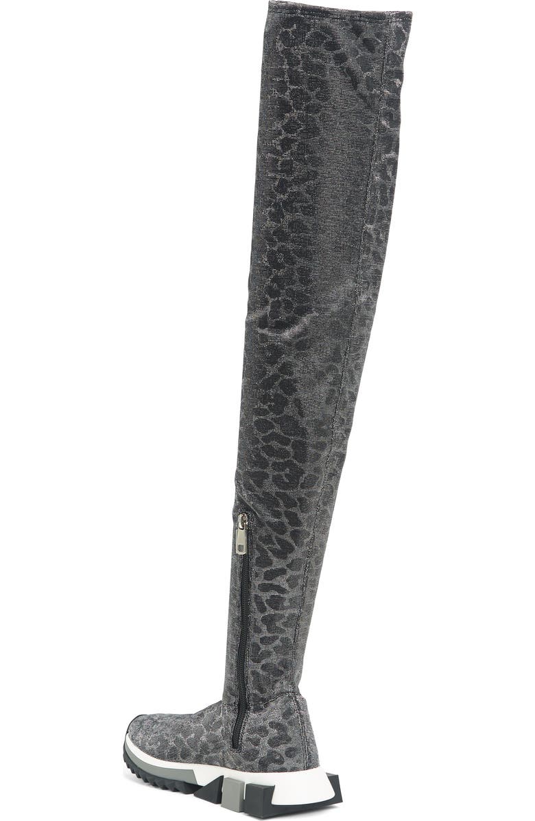 Dolce&Gabbana Over-the-Knee Sneaker Boot, Alternate, color,