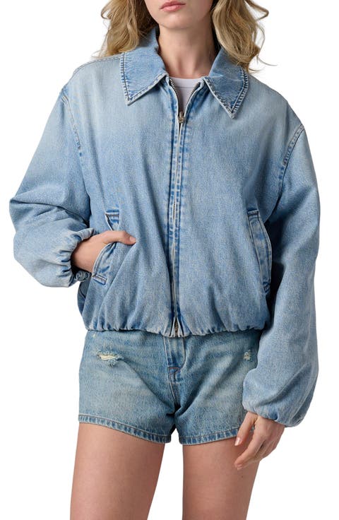 Denim Bomber Jacket