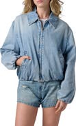 BLANKNYC Denim Bomber Jacket