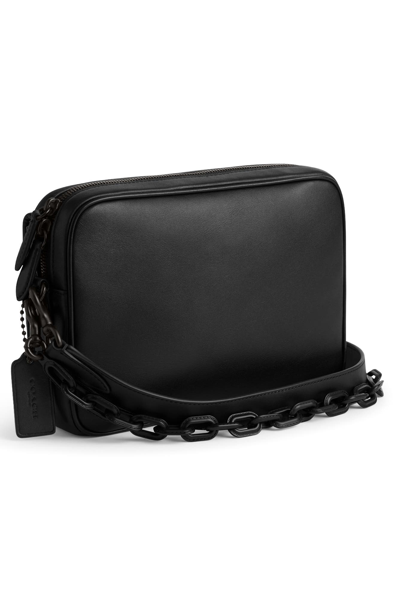 COACH Leather Crossbody Bag, Alternate, color, 