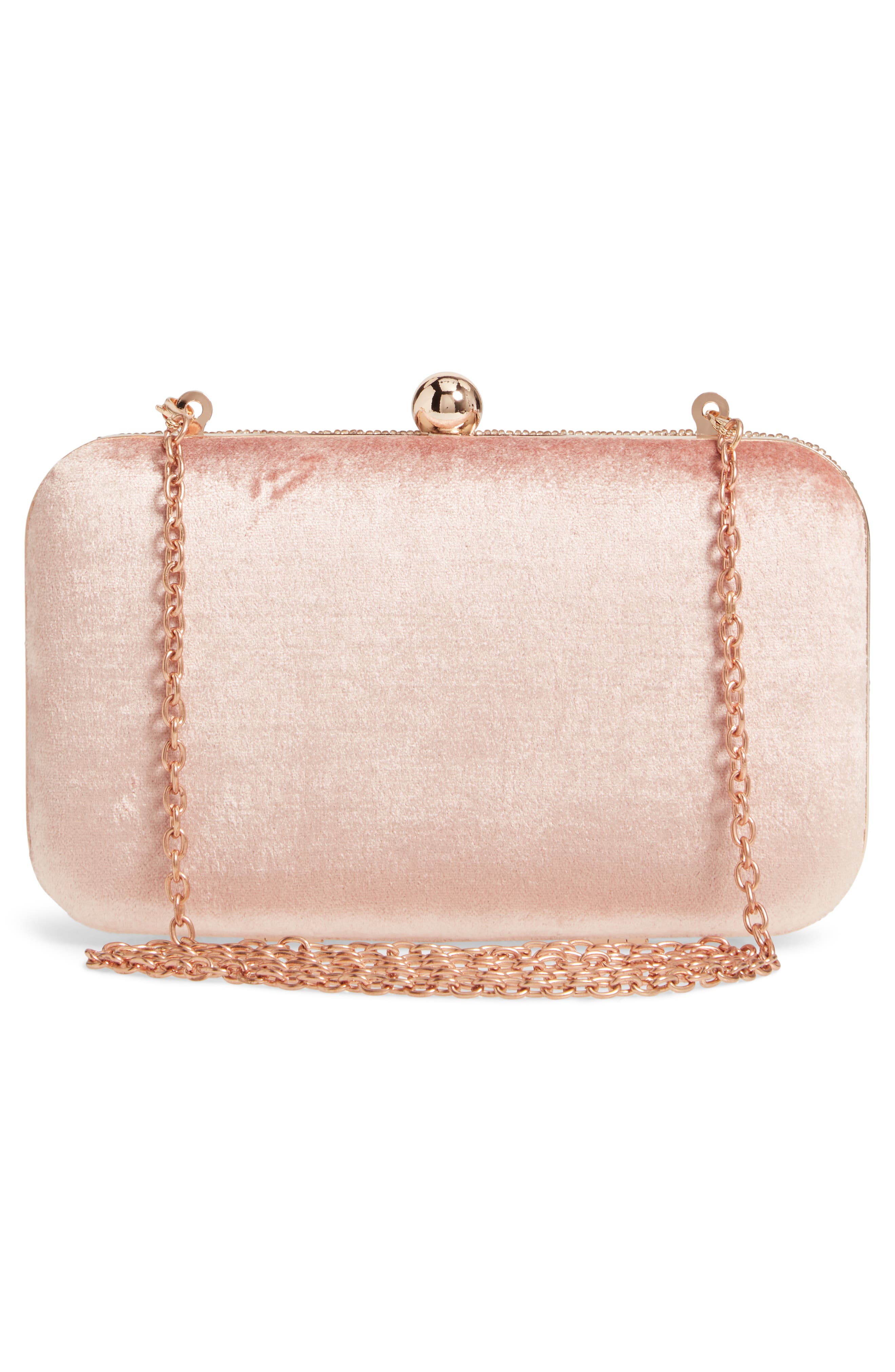 Rachel Parcell Embellished Clutch, Alternate, color, 