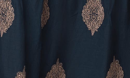 Splendid Vivian Print Smocked Maxi Skirt In Green