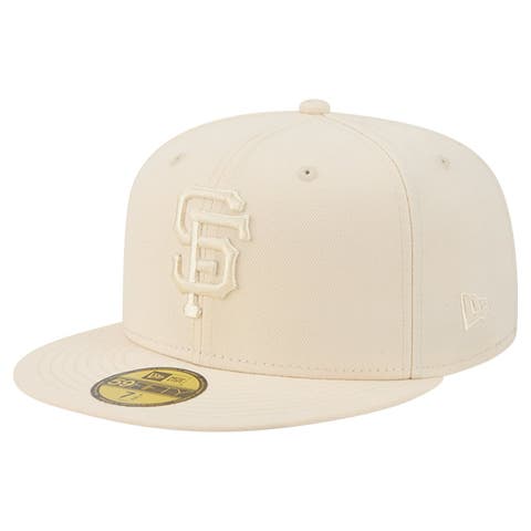 Men's New Era Cream San Francisco Giants Color Pack 59FIFTY Fitted Hat