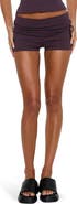 Princess Polly Daily Define Ruched Side Tie Micro Shorts