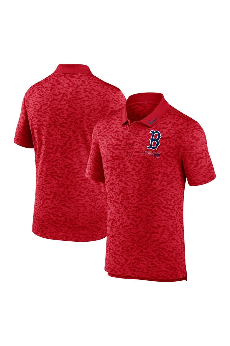 Men's Nike  Red Boston Red Sox Next Level Performance Polo, Main, color, Red