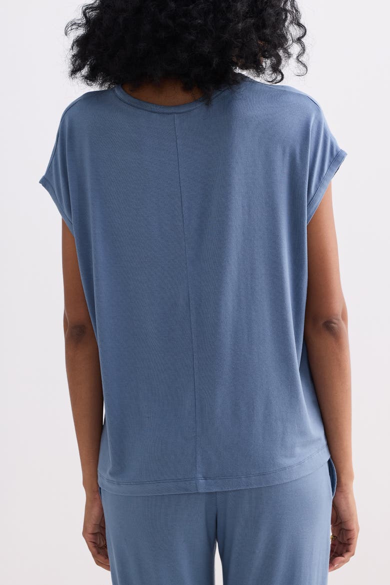 Relaxed Everyday Tee, Alternate, color, Blue