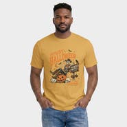 Simply Sage Market Howdy Halloween Skeleton Garment Dyed T-Shirt