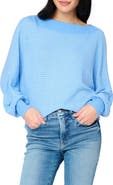 GIBSONLOOK Wheels Up Open Weave Sweater