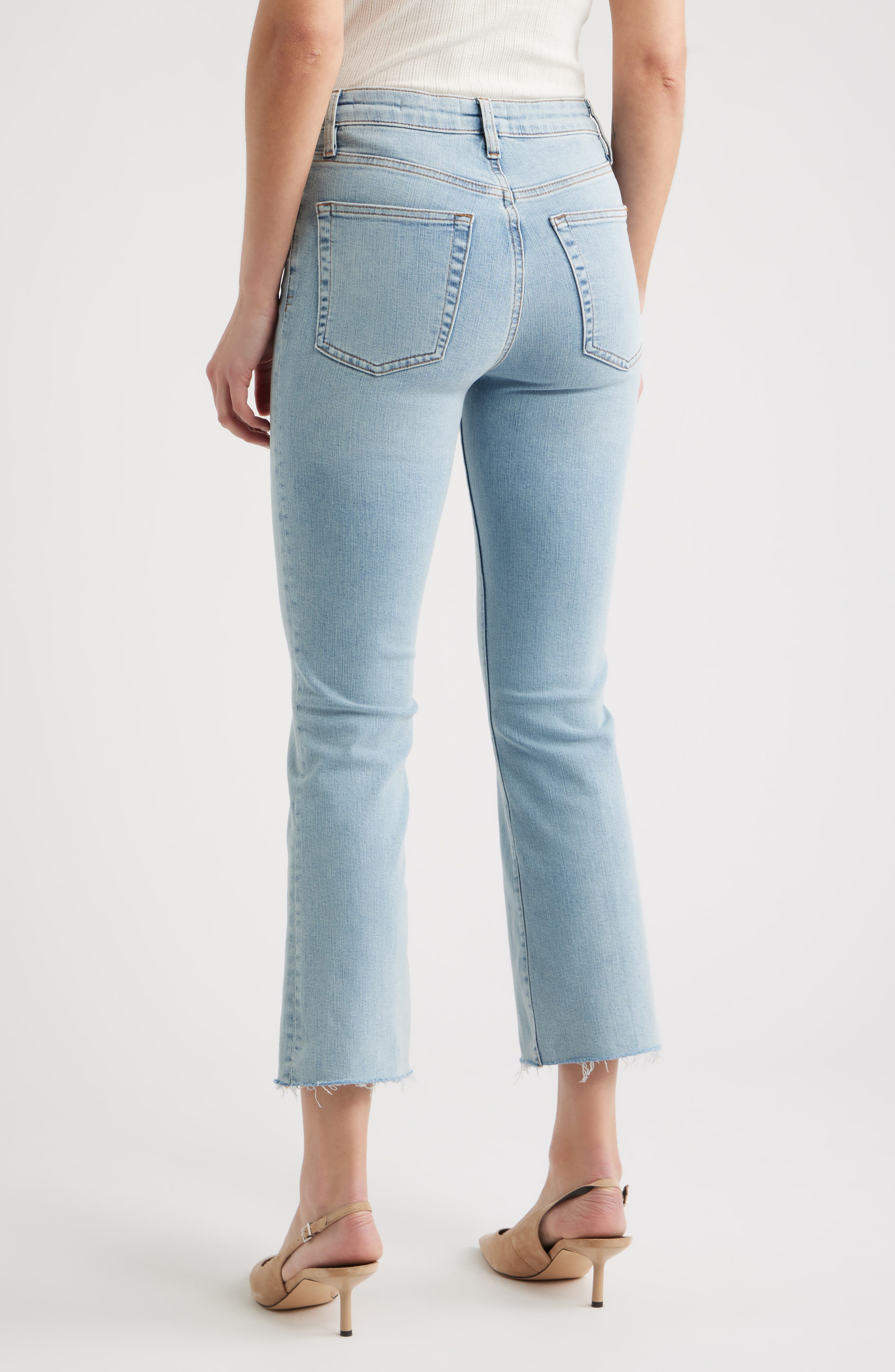The Reboot High Waist Crop Flare Jeans - image 2