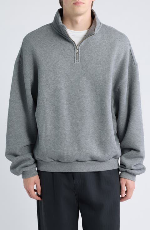 Oversize Core Quarter Zip Sweatshirt