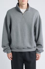Elwood Oversize Core Quarter Zip Sweatshirt