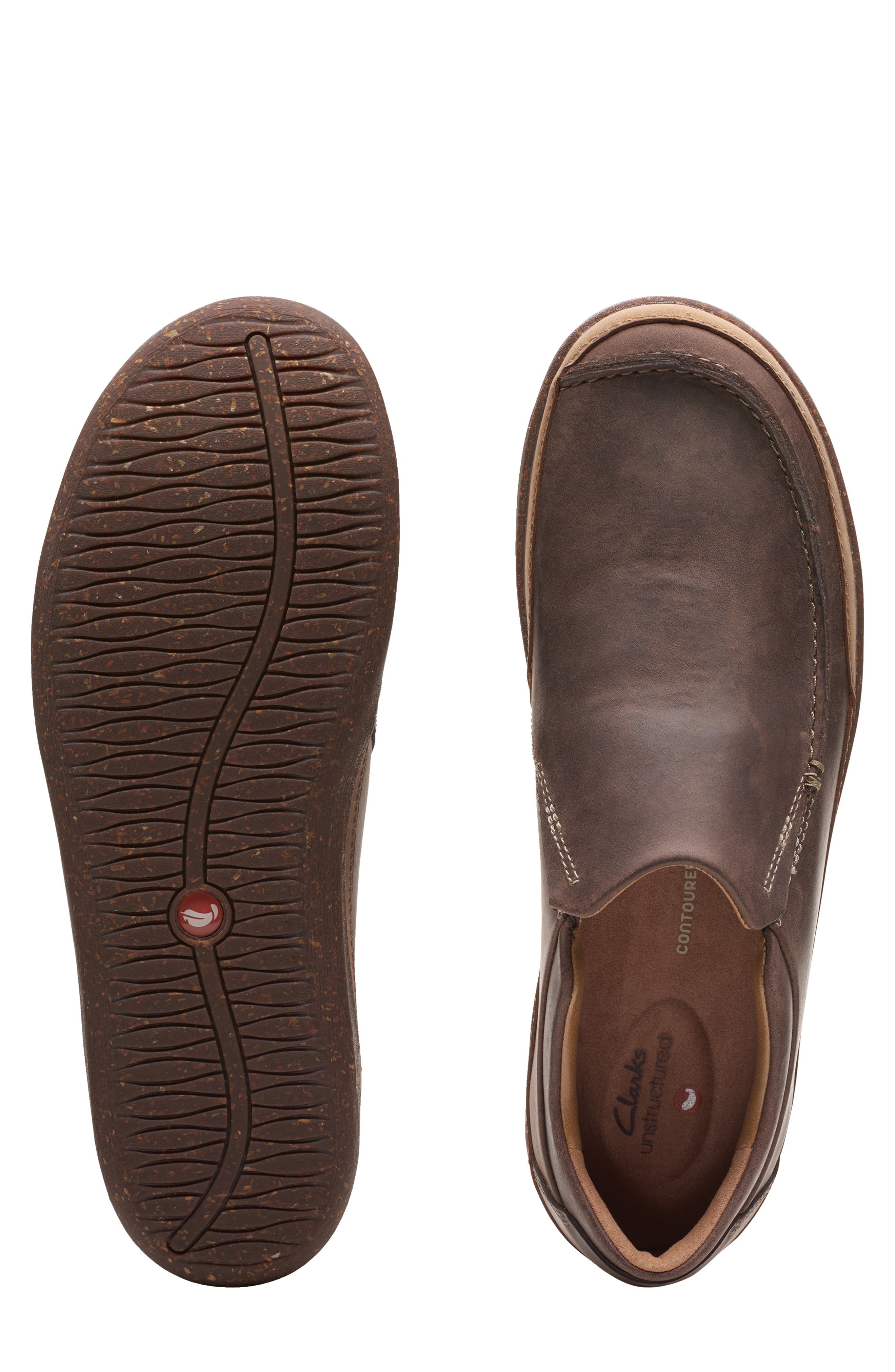 Un.Lisbon Slip-On, Alternate, color, BROWN OILY LEATHER
