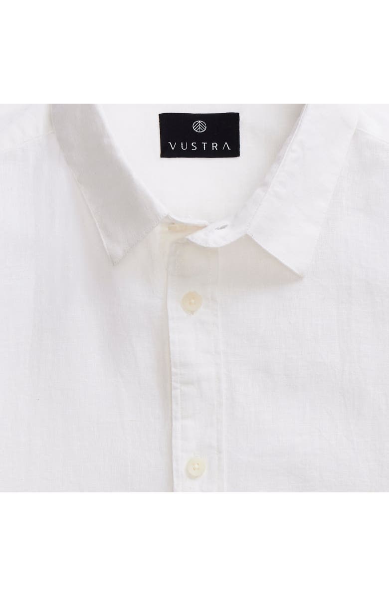 Vustra Linen Fabric Short Sleeve Shirt, Alternate, color, 