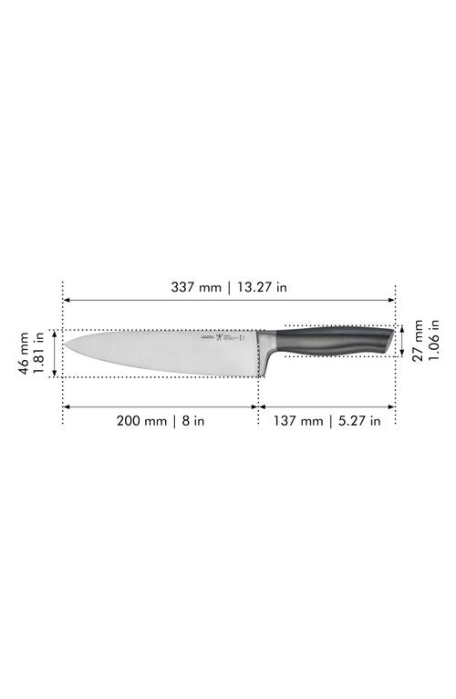 Henckels Cutlery Graphite 8-inch Chef's Knife In Gray