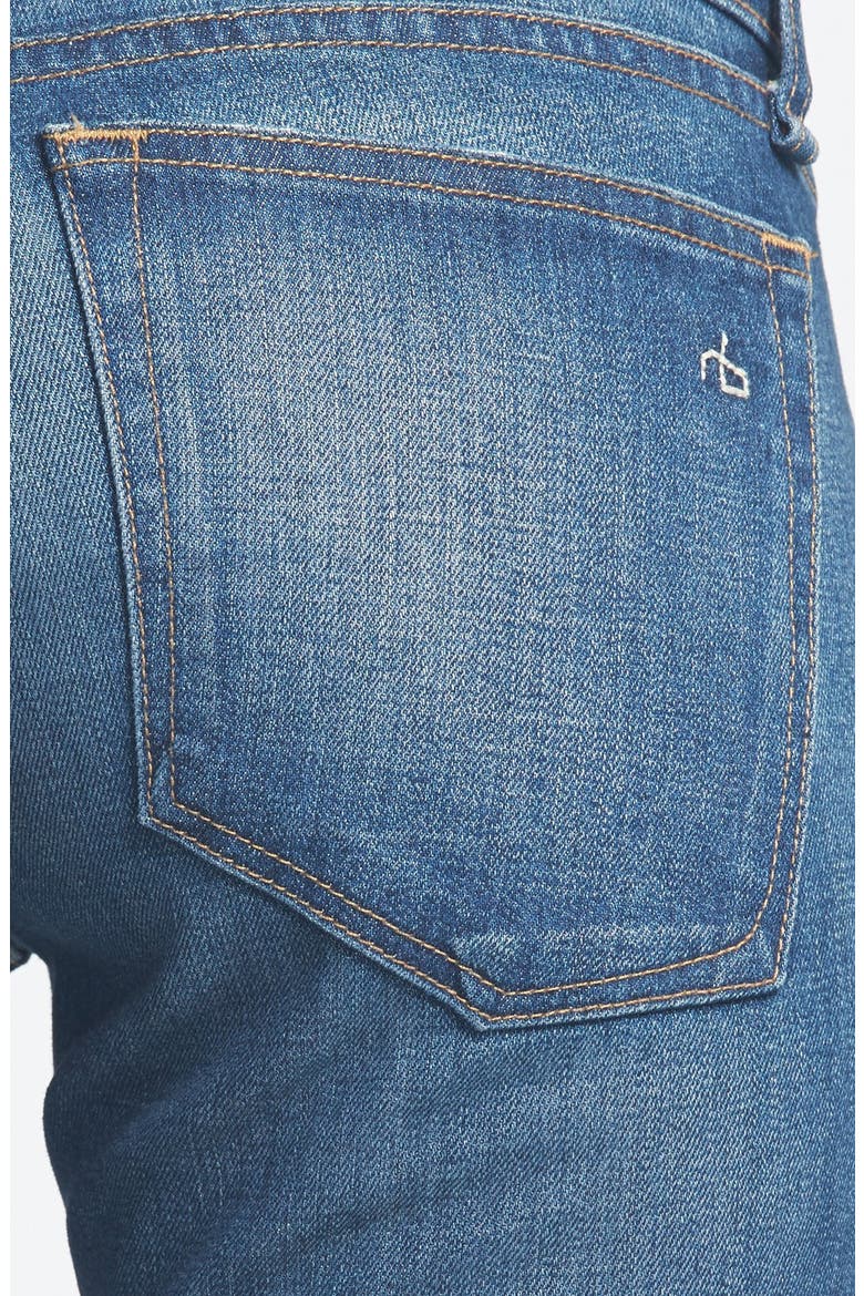 rag & bone/JEAN 'The Dre' Slim Fit Boyfriend Jeans, Alternate, color, BRADFORD