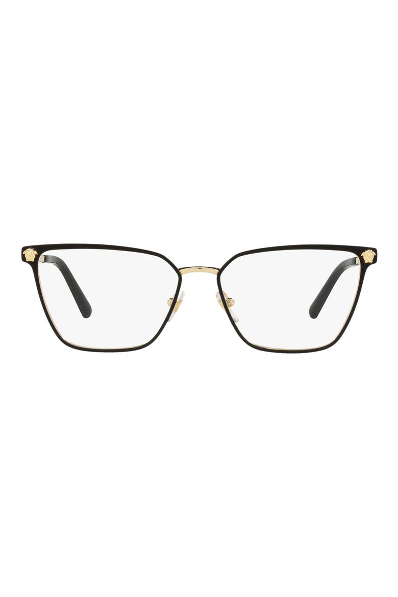 54mm Optical Glasses, Main, color, BLACK GOLD