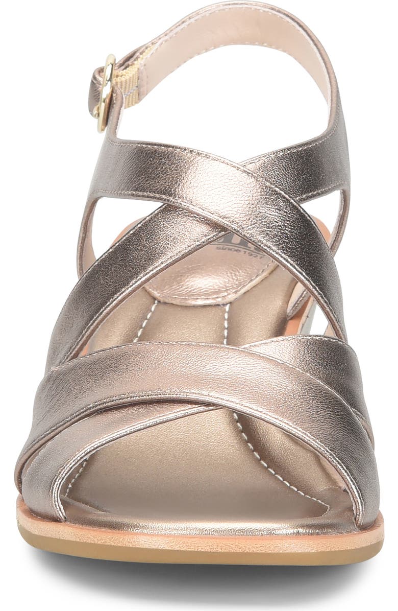 Söfft Gigi Slingback Wedge Sandal, Alternate, color, Light Espresso
