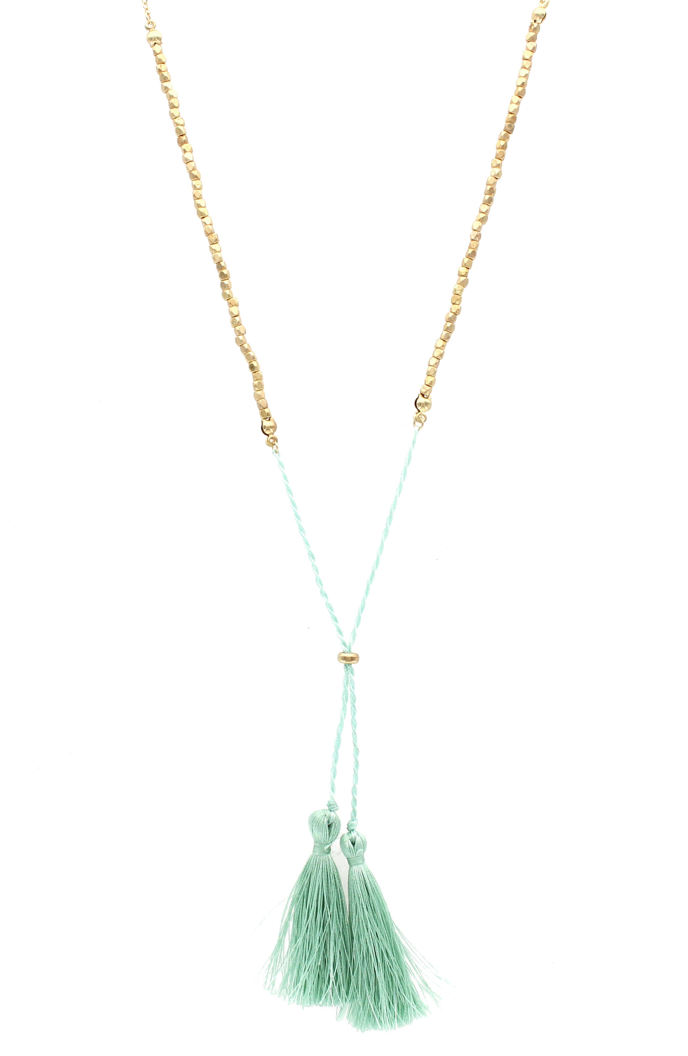 Tassel Pendant Necklace