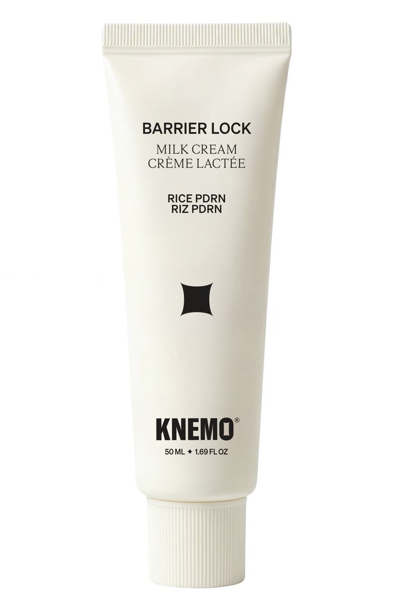 KNEMO Rice PDRN Barrier Lock Milk Cream, Main, color, Ivory