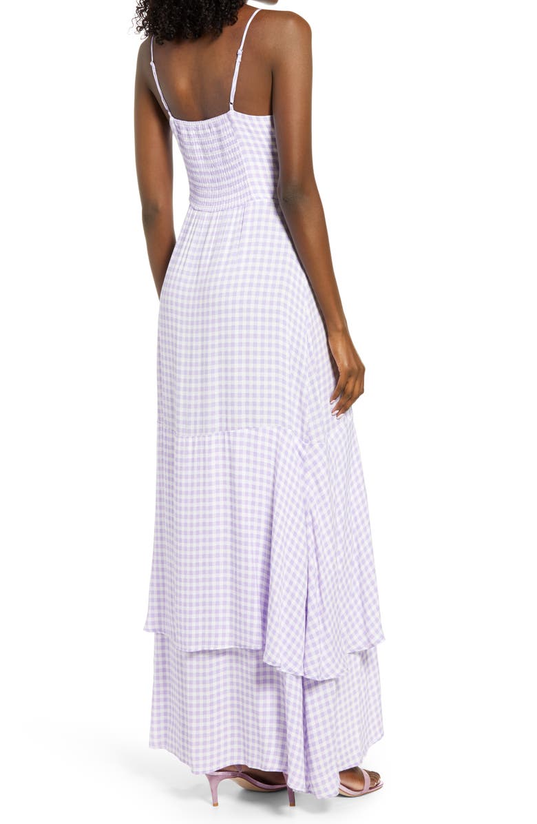 AFRM Nella Print Tiered Dress, Alternate, color,