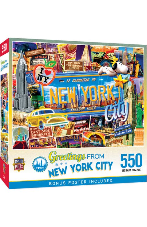 Greetings From New York 550pc Puzzle