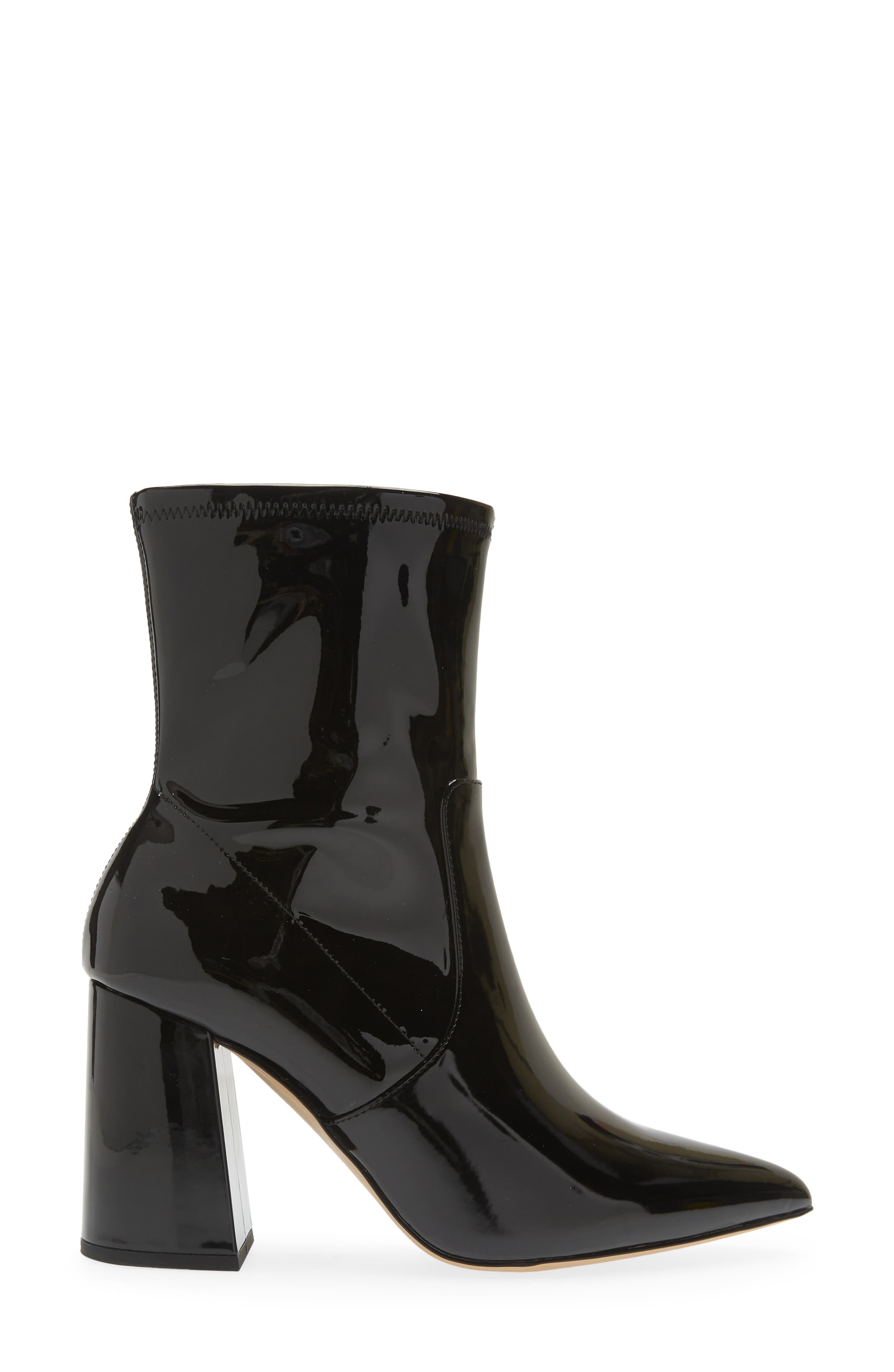 Abound Billie Pointed Toe Boot, Alternate, color, Black Patent