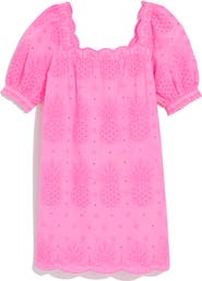 vineyard vines Serena Cotton Eyelet Shift Minidress