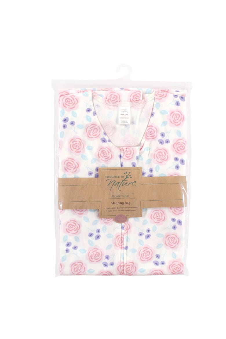 Sleeveless Organic Cotton Sleep Cocoon, Alternate, color, Pink Rose